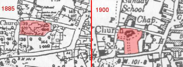 churchyard 1885 1900